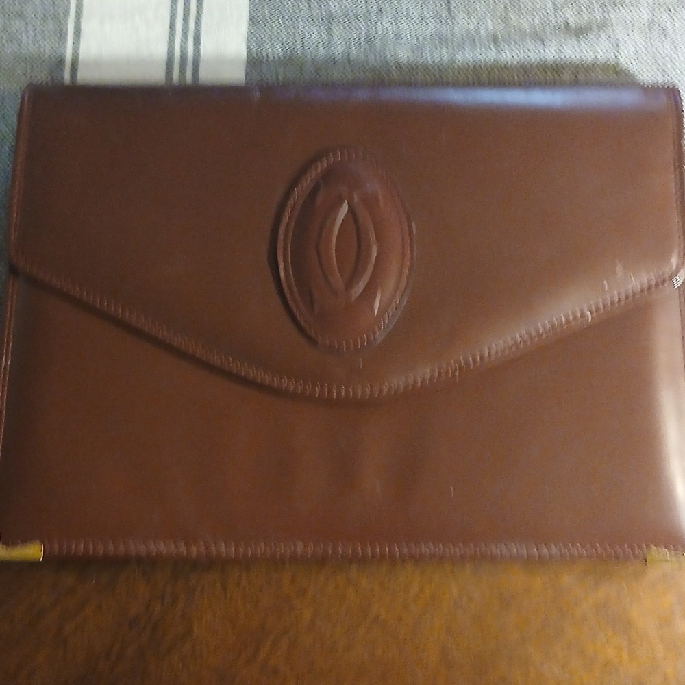Authentic Cartier Clutch Bag